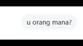 DM Macam Apa Ini?