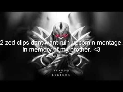 Birthday montage of lee sin, zed and yasuo