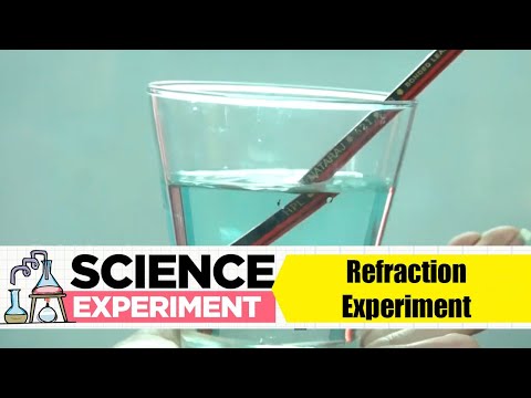 Refraction Experiment | Science Experiment -29 | Easy Chemistry Experiments