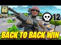 BACK TO BACK WIN! | FORTNITE OG BATTLE ROYALE