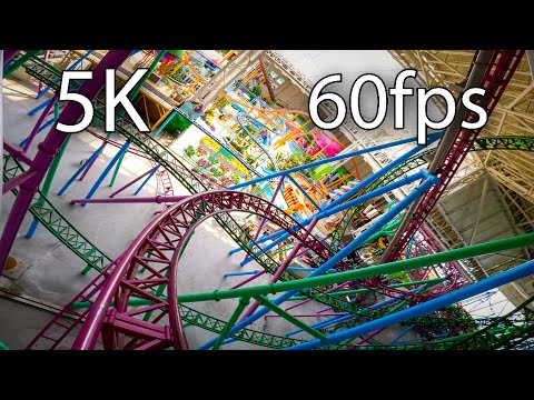 Front row point of view footage of Shredder