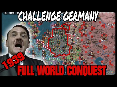 🔥GERMANY 1939 Full Challenge Conquest! 🔥
