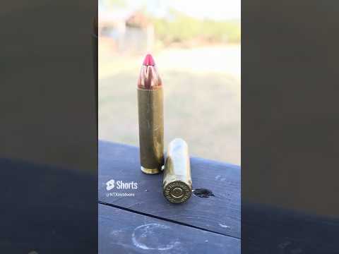 450 Bushmaster Federal 300gr Powershok JSP Ballistics Gel Ammo Test