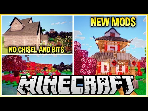 Trying Out New Building Mods on Minecraft!