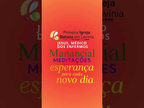 JESUS MEDICO DOS ENFERNOS  - MANANCIAL 2025