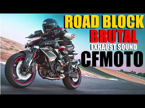 Road BLOCK BRUTAL SOUND CFMOTO 800NK Advanced 2025
