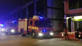 TERKINI: Hotel Ghazrin Budget Hotel Jalan Garuda Terbakar#20/1/2020#malam