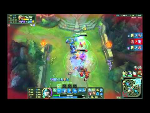 Full build Taric vs. Full Build Zed 1v1