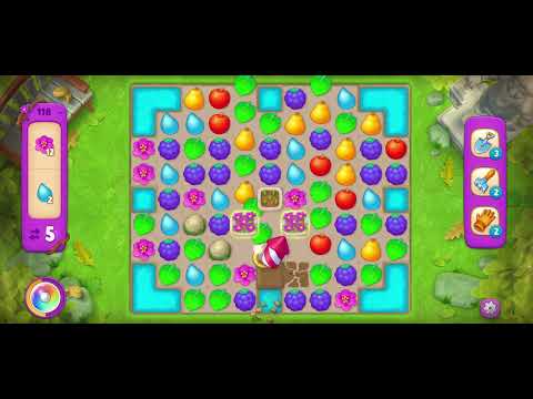 Gardenscapes Level 118