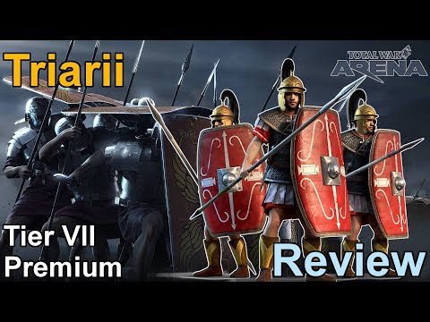 Total War Arena | Review: Triarii | Tier 7 römische Premium Einheit