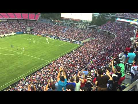 USMNT vs Guatemala in Nashville. Clint Dempsey's penalty kick
