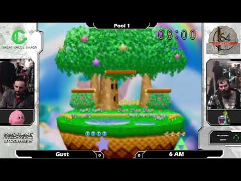 Smash 64: Gust (Kirby) V 6 AM (Link) - Shattered 89 Tourney