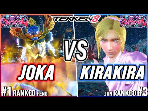 T8 🔥 JoKa (Feng) vs KiraKira (Jun) 🔥 Tekken 8