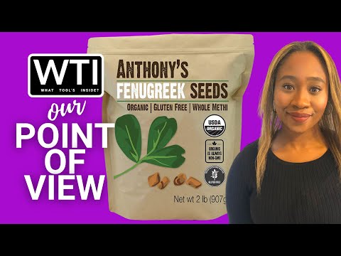Anthony's Organic Fenugreek Seeds - WTI product video review