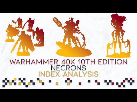 Index: Necrons Analysis | Strong Stratagems, Strong Enhancements, Strong Datacards!