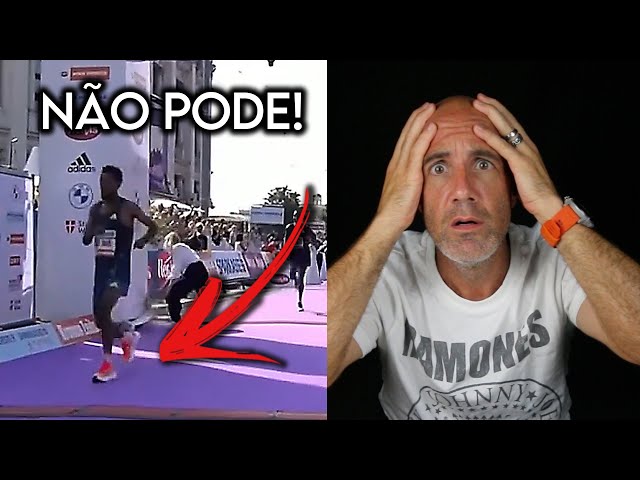 TÊNIS PROIBIDO DESQUALIFICA VENCEDOR da MARATONA de VIENA!