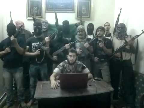 بيان تأسيس كتيبة العمري في دمشق