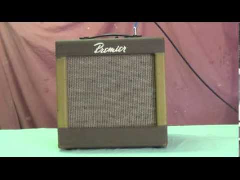 Vintage Early ‘60s Premier Model 50 Tube Combo Amp – Needs Service, NOS tubes image 19