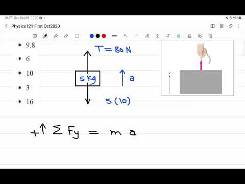 Physics121 CH04 Part#1 Motion of One Object First Oct020 SP5