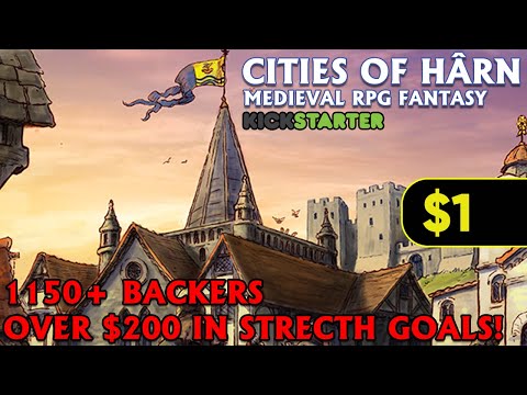 Cities of Harn Kickstarter Video