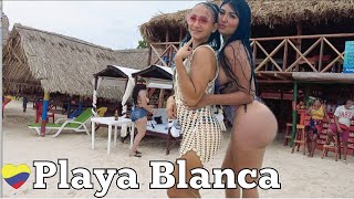 🇨🇴 Playa Blanca Cartagena Colombia beach tour-