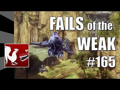 Fails of the Weak: Ep. 165 - Funny Halo 4 Bloopers and Screw Ups! | Rooster Teeth
