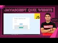 Build A Quiz App With JavaScript In Hindi Quiz Website Using HTML CSS JavaScript In Hindi 2021