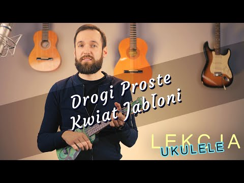 Kwiat Jabłoni - Drogi proste | Lekcja Ukulele | Uczę się grać