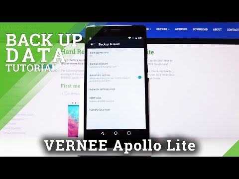 How to Enable Google Backup on Vernee Apollo Lite – Backup Data