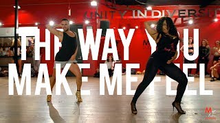 YANIS MARSHALL &amp; AISHA FRANCIS  HEELS CHOREOGRAPHY. &quot;THE WAY YOU MAKE ME FEEL&quot; MICHAEL JACKSON.