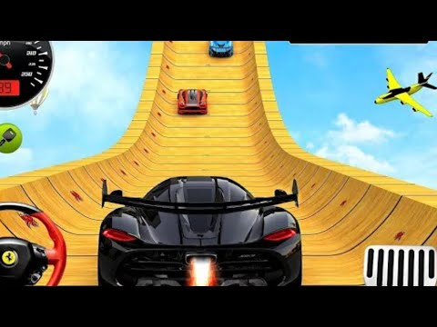 GT Ramp Car Stunts Racing Simulator - Extreme Car Crash Beam Derby 3D - Android GamePlay #2  