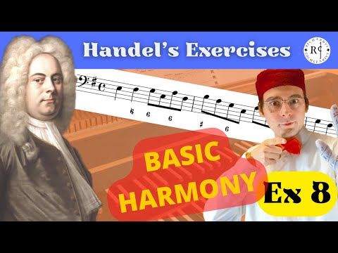 How to use PETITE SIX in Harmony? - Handel's exercise n.8 #improvisation #harmony #counterpoint