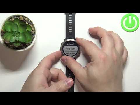 How to Open Development Menu on GARMIN Forerunner 645 - Development Mode