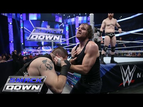 Roman Reigns & Dean Ambrose vs. Sheamus & Kevin Owens: SmackDown, December 31, 2015