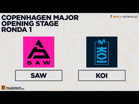 SAW vs. KOI | Ronda 1 | PGL Major Copenhagen 2024