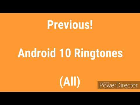 Android 10 All Ringtones (Previous)