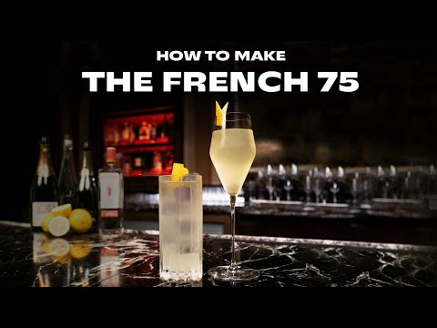 How to Make a French 75, the Gin Cocktail That's Even Better With Real Champagne