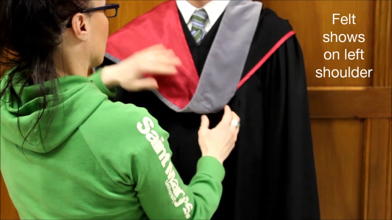 How to Wear Academic Regalia