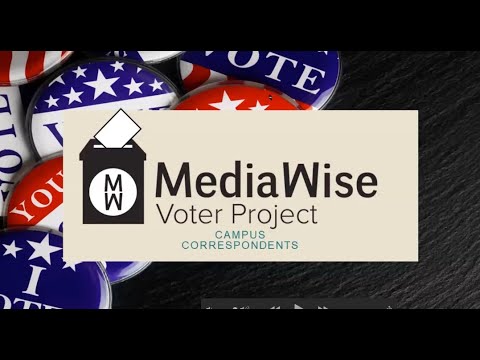 Poynter/MediaWise Voter Project — Telling Fact from Fiction Online