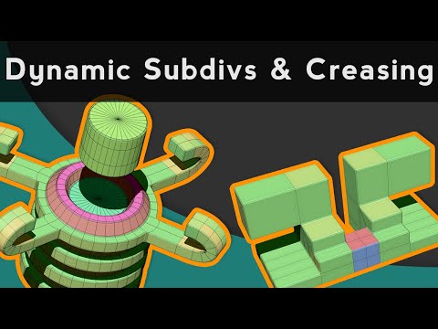 033 ZBrush Dynamic Subdivisions and Creasing