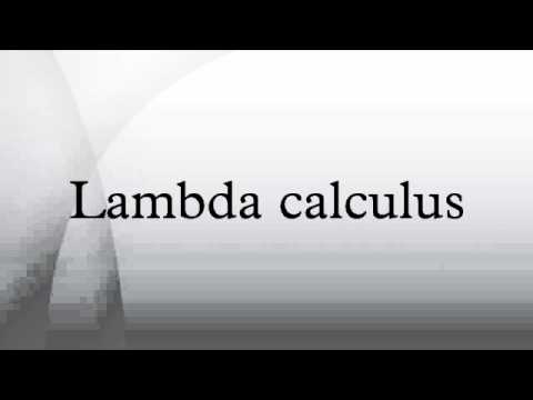 Lambda calculus