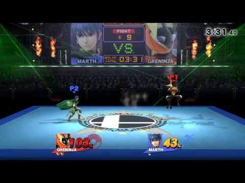 Greninja vs Marth