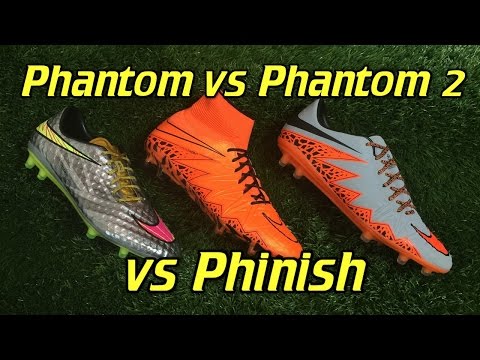 Nike Hypervenom Phantom 1 vs Phantom 2 vs Phinish - Comparison Review + On Feet