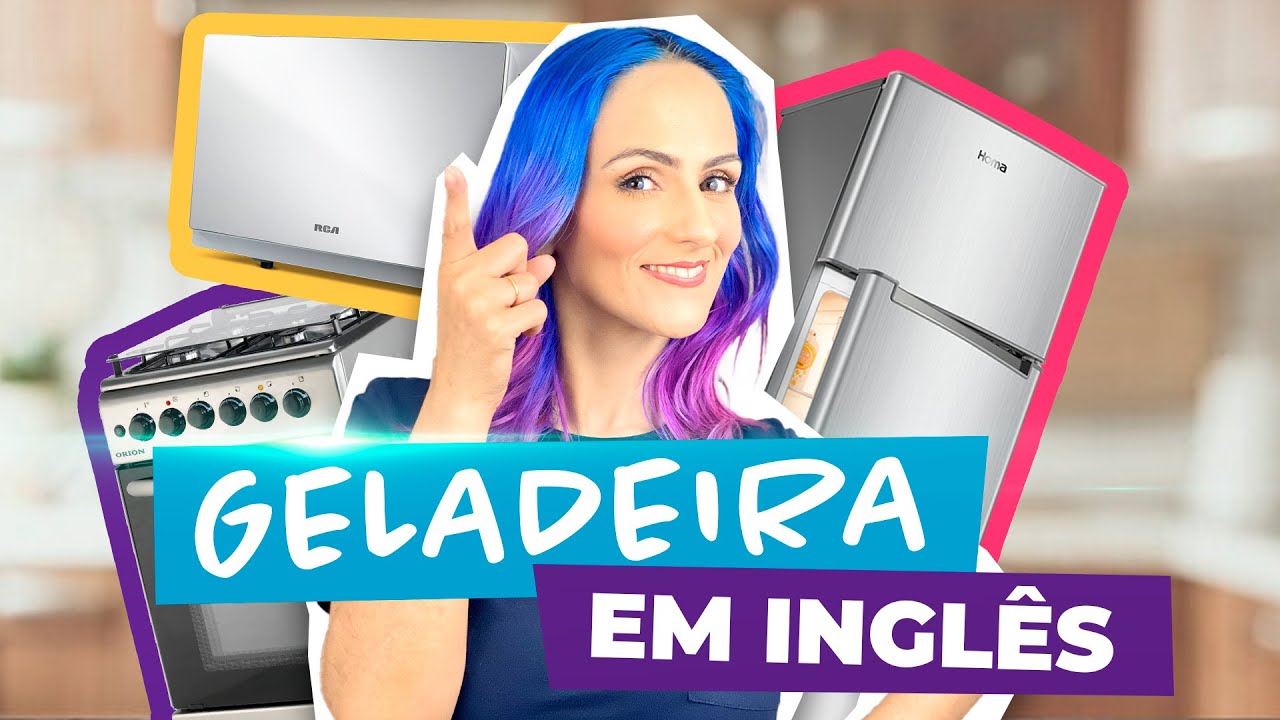 Móveis e Eletrodomésticos em Inglês!! Vocabulário Inglês | Teacher Elza