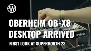 Video thumbnail for Oberheim OB-X8 Finally As Desktop Version | Superbooth 23 | Thomann by Thomann Synthesizers