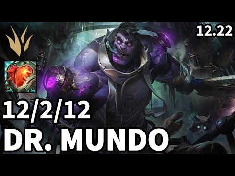 Dr. Mundo Jungle vs Graves - KR Master | Patch 12.22