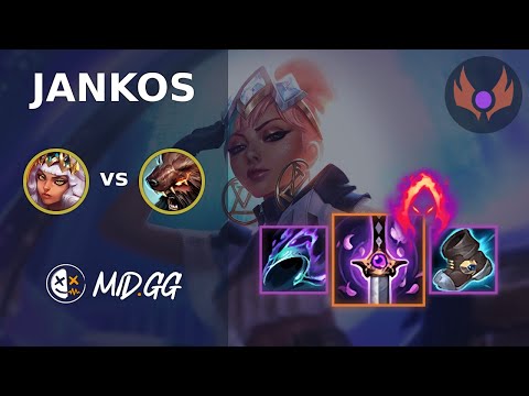MID.GG: [ Jankos ] Qiyana JUNGLE vs Udyr | EUW MASTER | LOL Season 2025