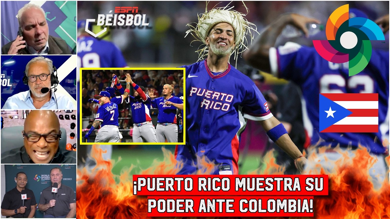PUERTO RICO DEFENDIÓ SU CASA y DEMOSTRÓ que tiene CON QUÉ pelear este CLÁSICO MUNDIAL | ESPN Beisbol