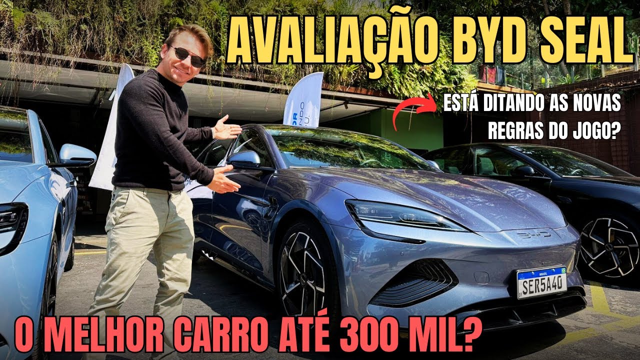 AVALIAÇÃO NOVO BYD SEAL. O MELHOR CARRO DO MERCADO? ACABOU PARA A BMW SÉRIE 3?
