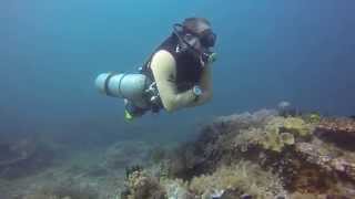 preview picture of video 'Sidemount Diver Training with Frontier Scuba, Puerto Galera'